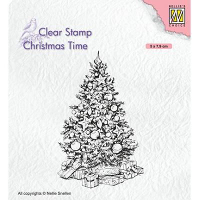 Nellie's Choice Clear Stamp - Christmas Tree